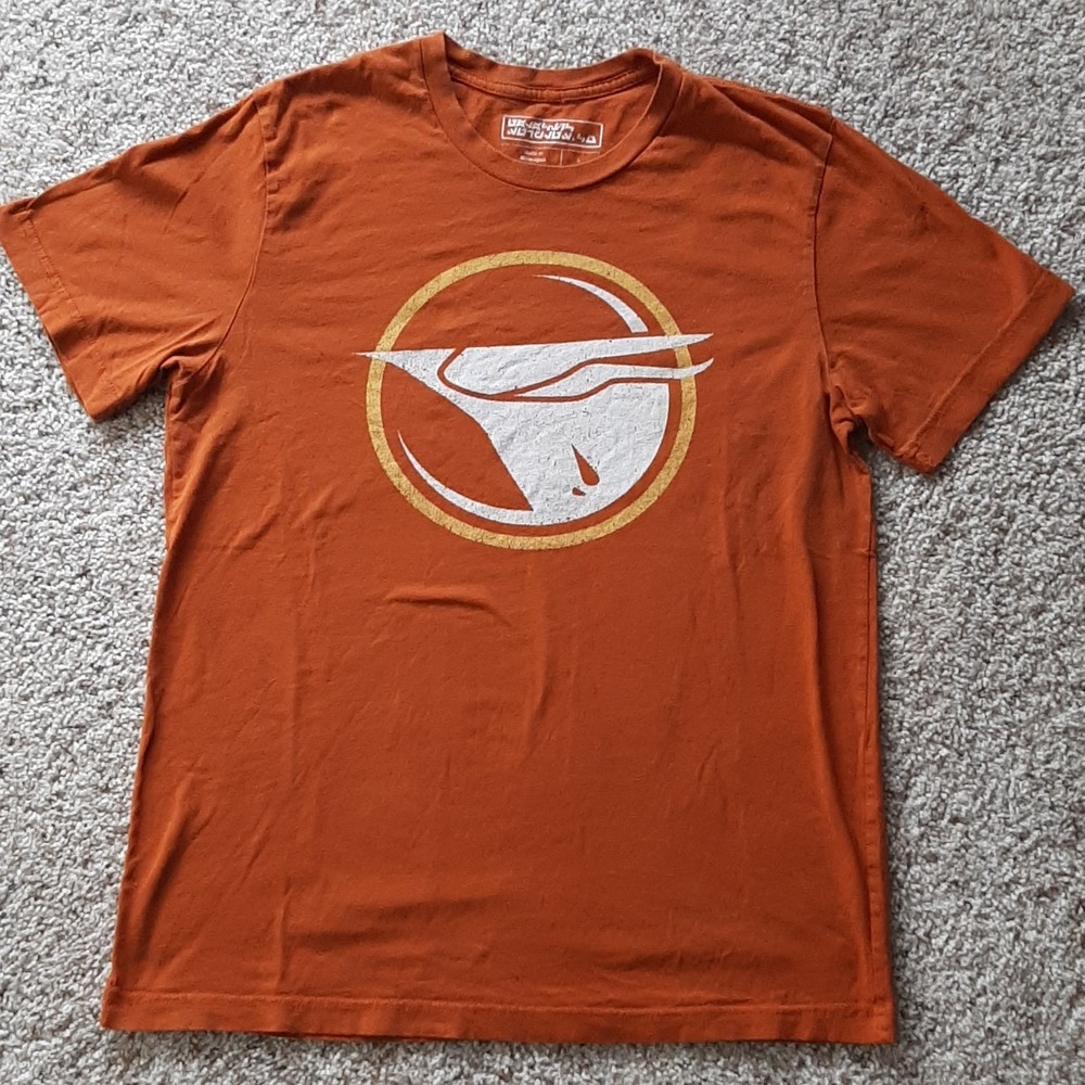 Ezra Bridger Star Wars T-Shirt Orange L 100% Combed Ring Spun Cotton